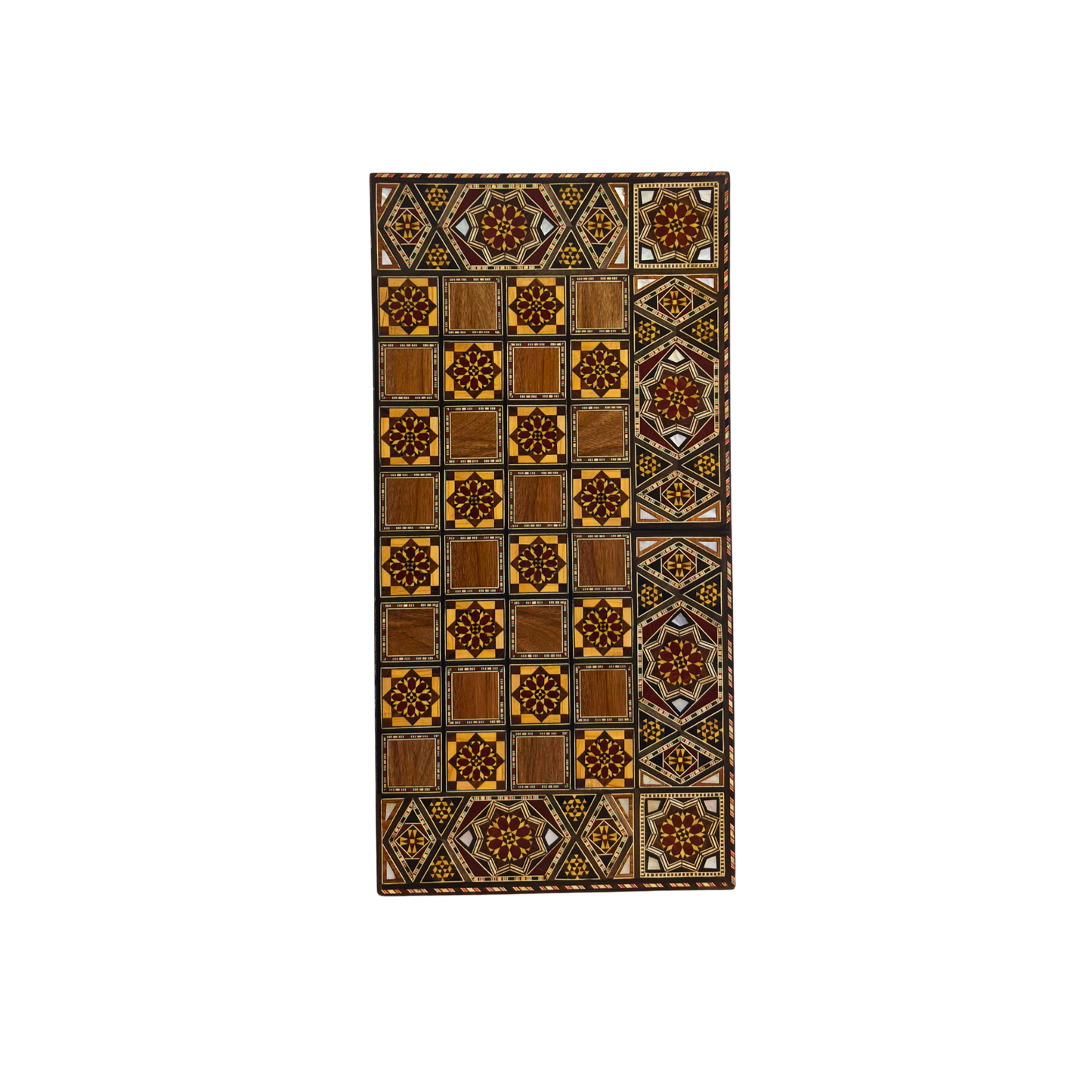 Handcrafted Damascene Backgammon & Chess Table by Gaby Al Dayeh – Masterpiece with Mother of Pearl Inlay