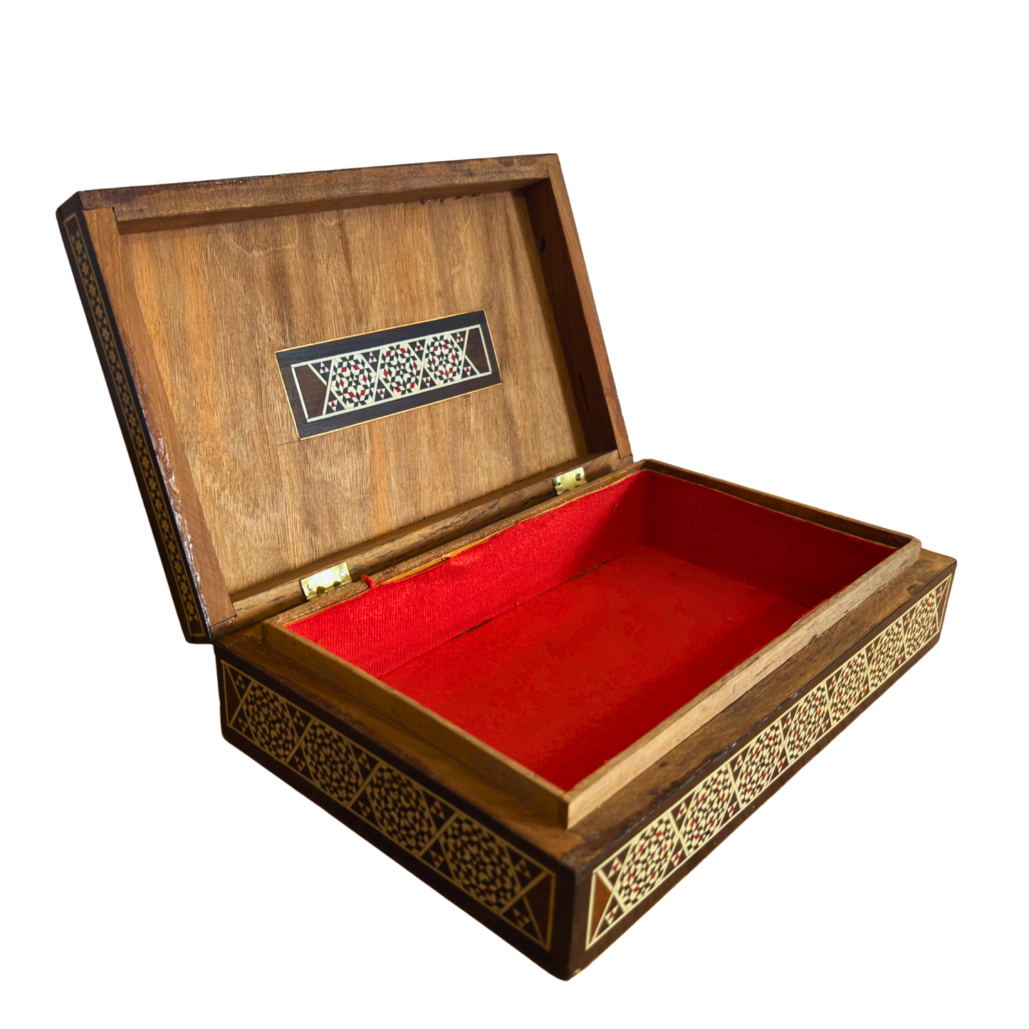 Vintage 1970 Damascene Mosaic Box with Camels - Only One On Stock-
