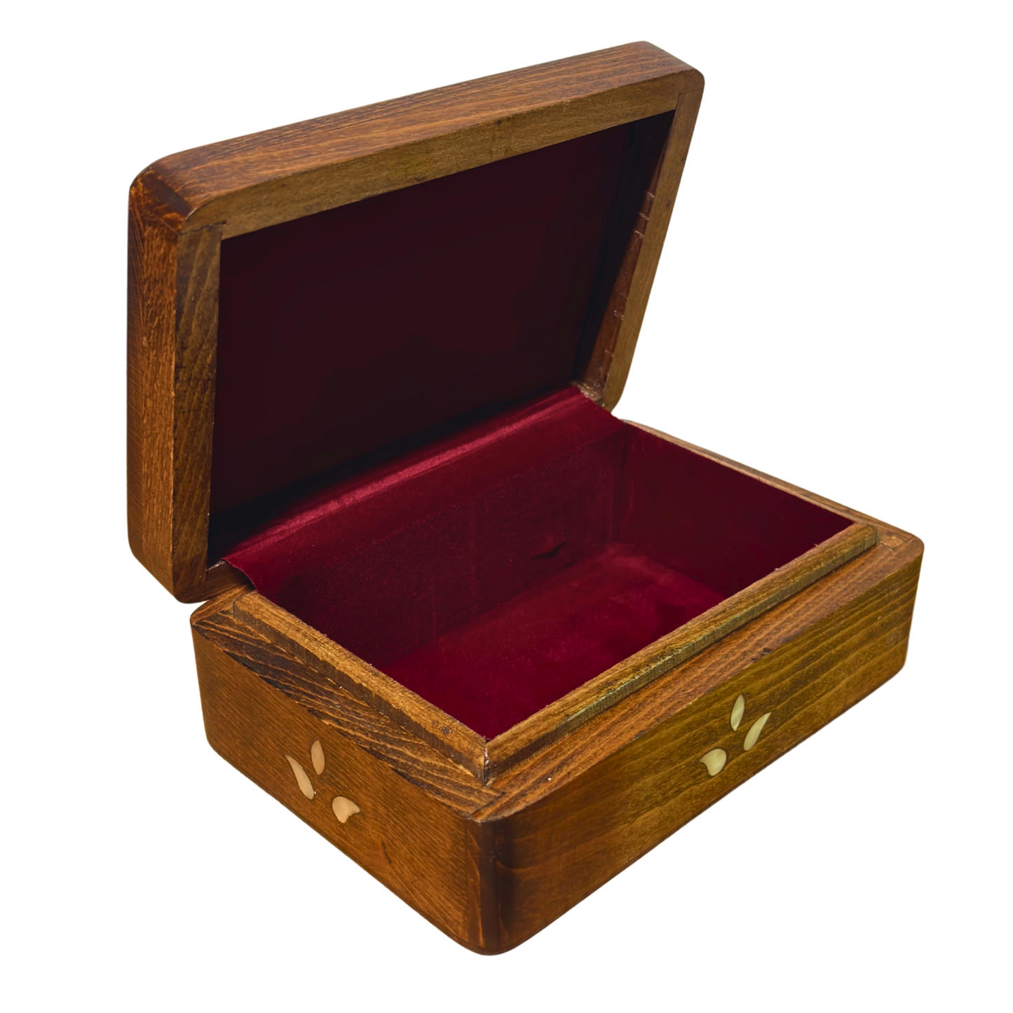 Damasceńska Szkatułka Luksusowa – Masa Perłowa & Aksamit