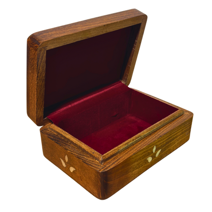 Damasceńska Szkatułka Luksusowa – Masa Perłowa & Aksamit