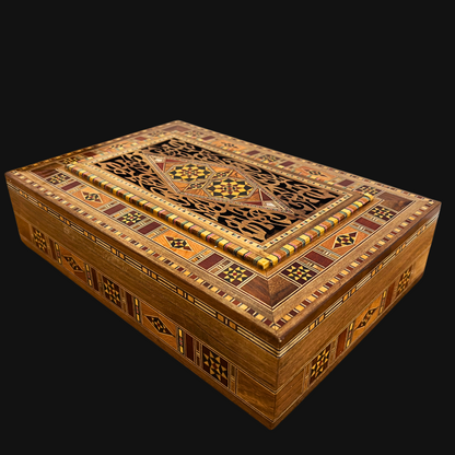 Large Rectangular Mosaic Box